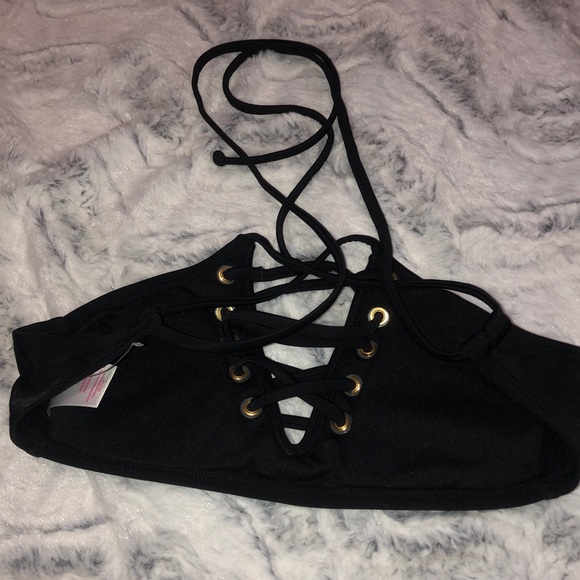 Bikini lace up top - Picture 3 of 4